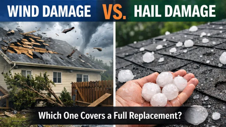 Wind Damage vs. Hail Damage Which One Covers a Full Replacement