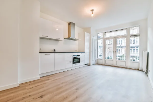 Interior of a beautiful kitchen of an elite house